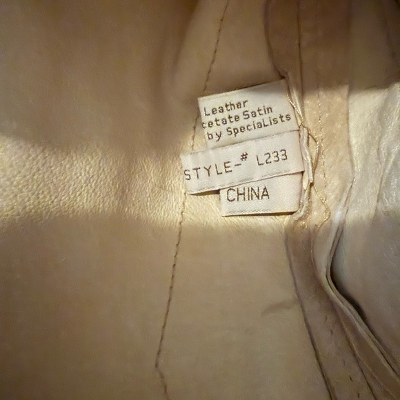 Scully Tan Suede Jacket with turquoise and silver accents Large - Picture 5 of 10